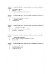 English Worksheet: Stangers on a train