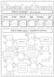 English Worksheet: What is missing? part 2