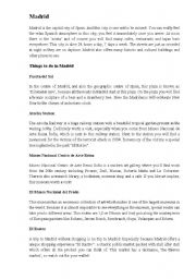 English Worksheet: Exercise