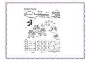English Worksheet: Counting