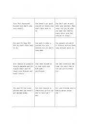 English Worksheet: giving advice