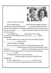 English Worksheet: JULIA