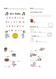 English Worksheet: ABC SPELLING