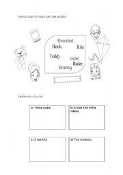 English worksheet: Happy Family