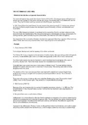 English Worksheet: victorian age - literature