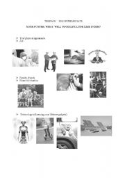 English Worksheet: YOUR FUTURE: WHAT  WILL YOUR LIFE LOOK LIKE IN 2030?