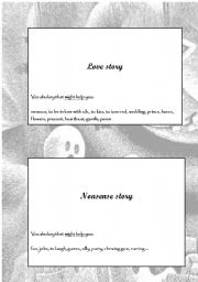 English Worksheet: Halloween- role play 2 