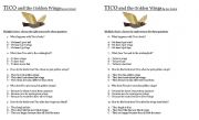 English Worksheet: tico and the golden wings