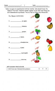 demonstrative pronouns