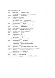 English Worksheet: prepositions
