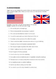 American vs. British English