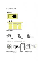 English worksheet: Rooms 2