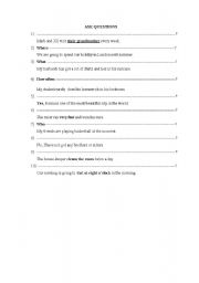 English worksheet: grammar 