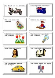 English Worksheet: PASSIVE VOICE. DID YOU KNOW THAT...? 