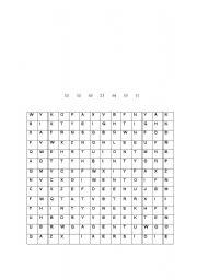 English worksheet: Numbers