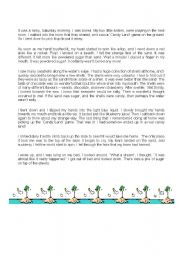 English Worksheet: Reading Comprehension