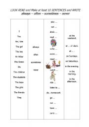 frequency adverbs