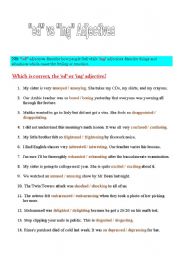 English Worksheet: 