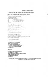 English worksheet: SONG: ALL OF MY LIFE