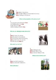 English Worksheet: Grammar tenses practice