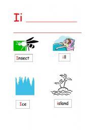 English Worksheet: Letters and Sounds I J K L