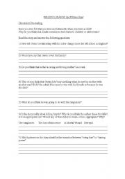 English Worksheet: KILLING LIZARDS part 2