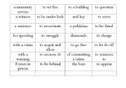 English worksheet: Crime - domino