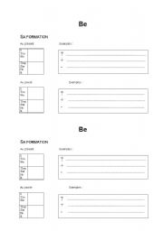 English worksheet: Be 