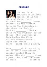 Charmed - Passive voice fill-in