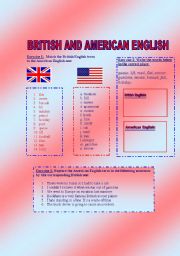 British and American English exercises with KEY