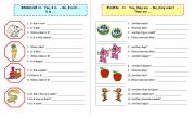 English Worksheet: IT IS - THEY ARE   (Part 1)