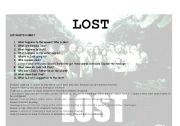 English worksheet: lost 105