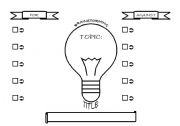 English Worksheet: Brainstorming (for & against essays)