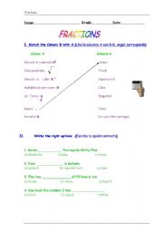 English worksheet: Numerical data
