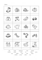 English Worksheet: Clothes 2