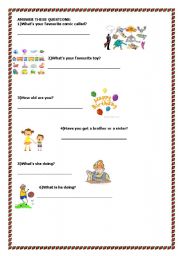 English worksheet: homework