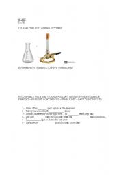 English worksheet: Chemistry 2