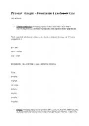 English Worksheet: present simple