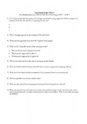 English worksheet: Gay Marriage - 