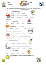 4th Grade Quiz - ESL worksheet by mystery_sea