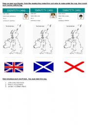 English Worksheet: Great Britain and its countries