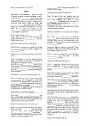 English Worksheet: Listening 8 - 