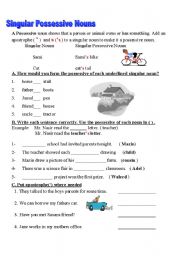 English worksheet: Grammar