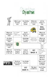 city conversation board game 
