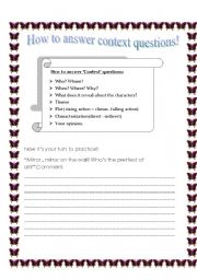 English worksheet: how write an essay