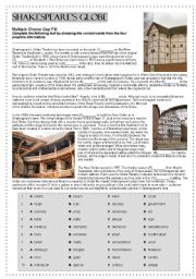 English Worksheet: Shakespeares Globe