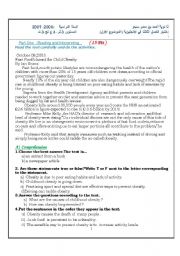 English Worksheet: Test