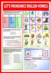 Lets pronounce English vowels