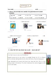 English Worksheet: Heroes
