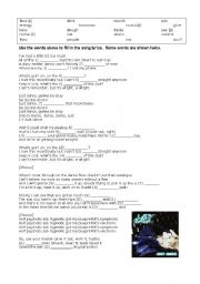 English Worksheet: Lady Gaga - Just Dance